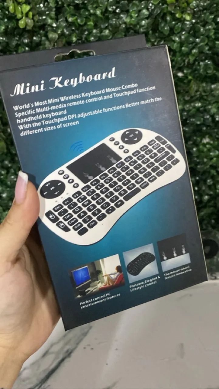 Teclado e Mouse Sem Fio para Smart TV - Foto 2