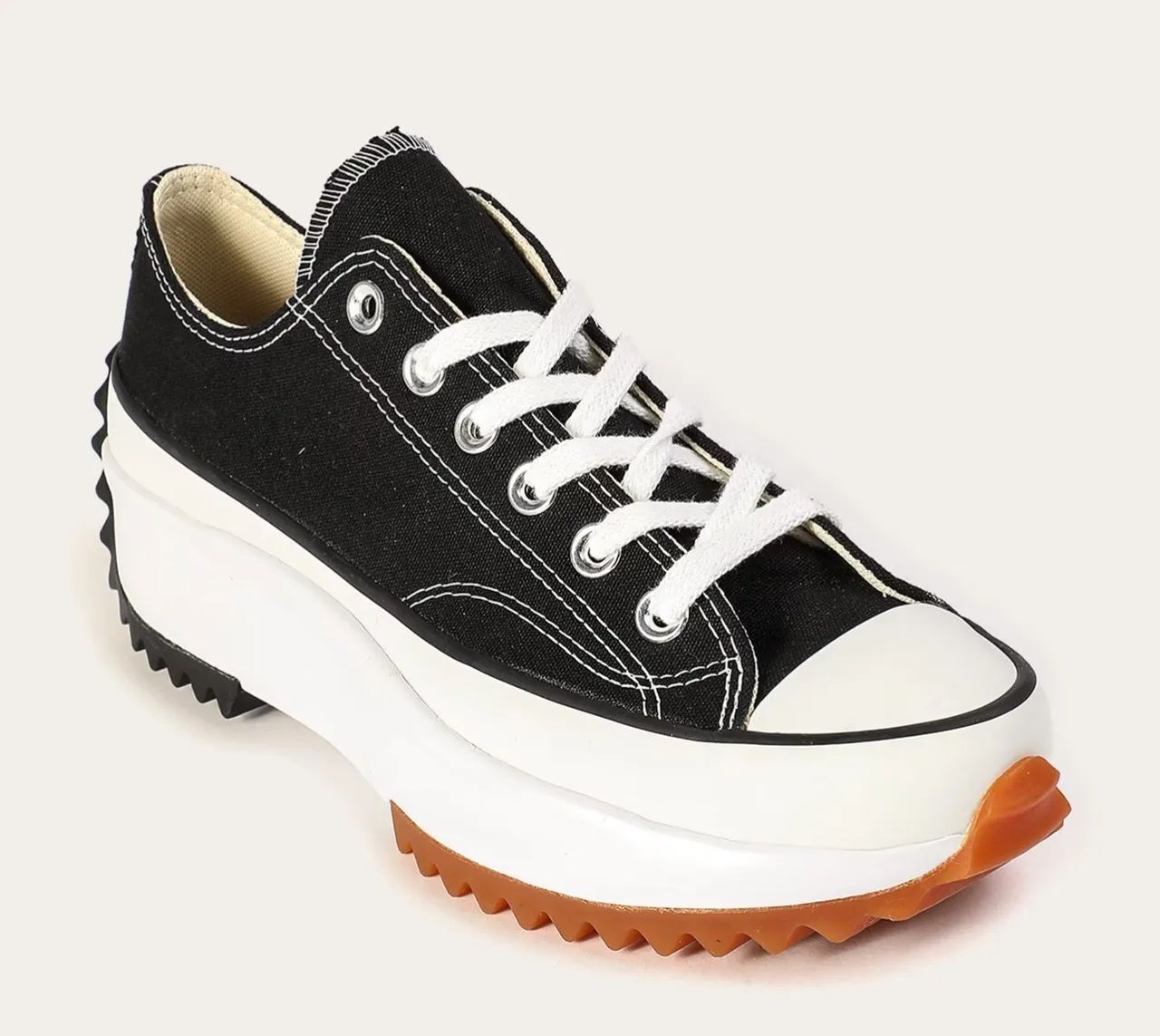 Tênis feminino Chuck Taylor Run Star Hike preto | Converse All Star Original - Tamanho: 36 - Foto 3