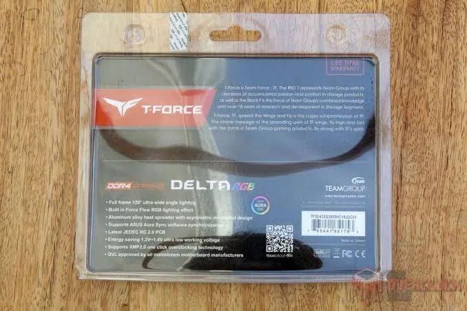 Memória Team Group T-Force Delta DDR4 RGB 16GB 2x8GB 3200 MHz - Foto 5