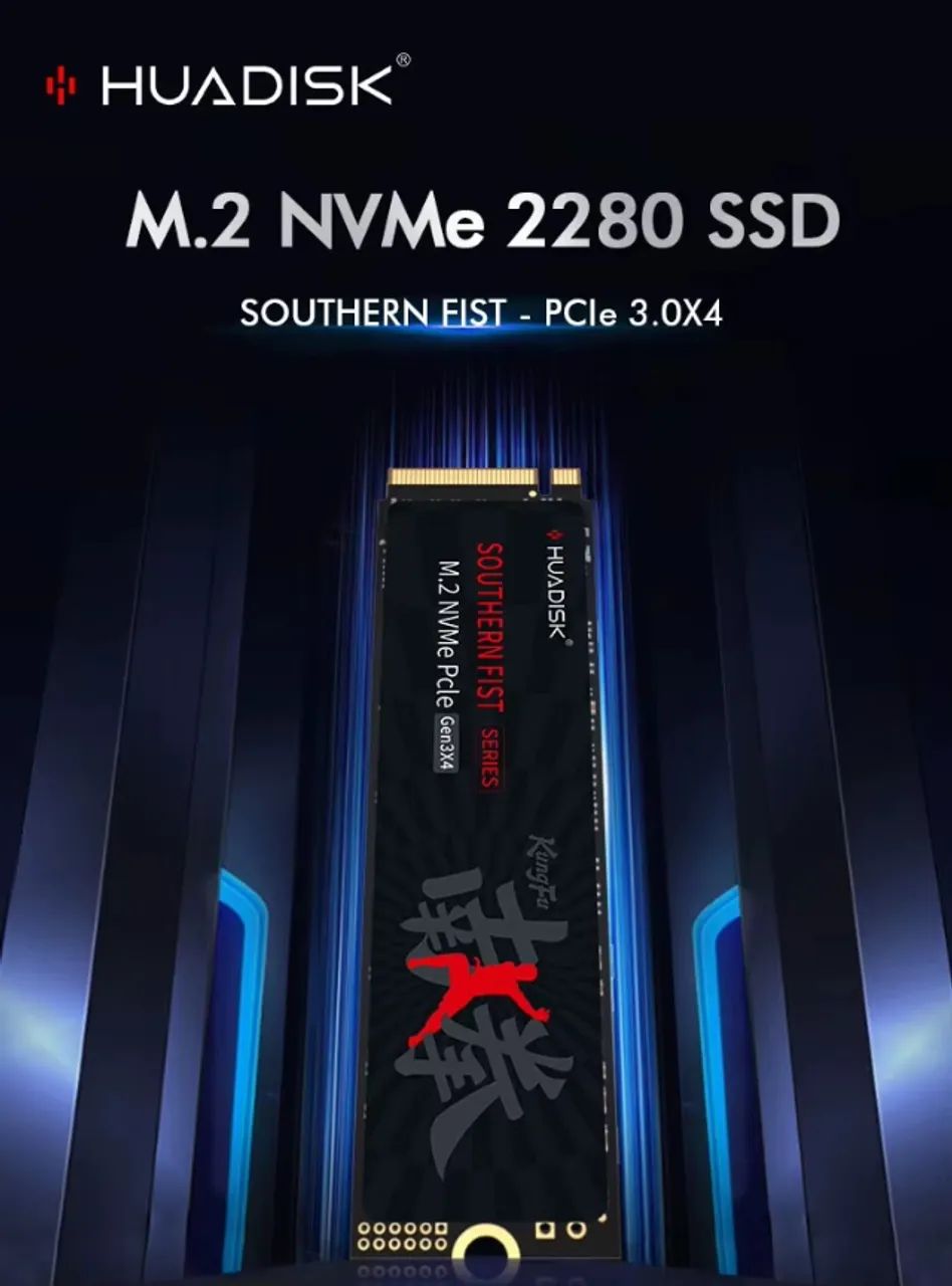 HUADISK SSD Nvme M2 Pcie Gen3 Disco Rígido 512gb Interno Para