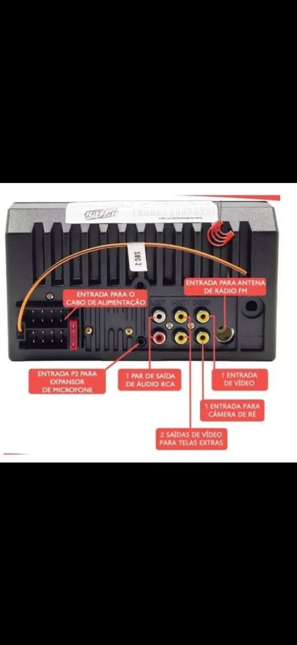 Multimídia 7 polegadas toque Screen  - Foto 3