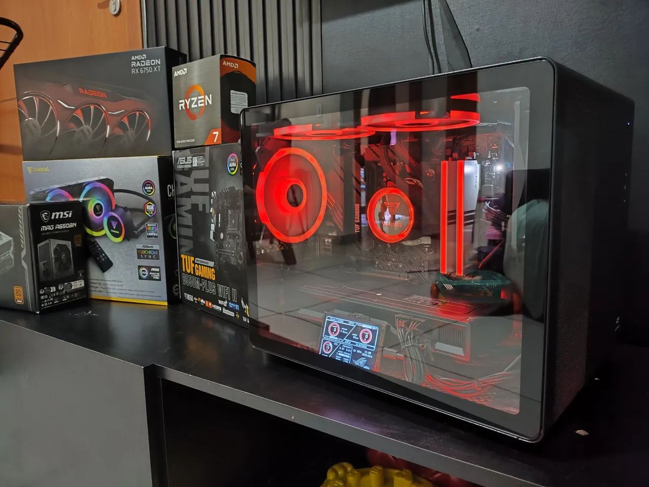 Pc gamer Ryzen 7 5700x - 32 Ram - Rx6750 XT 12Gb - Computadores e