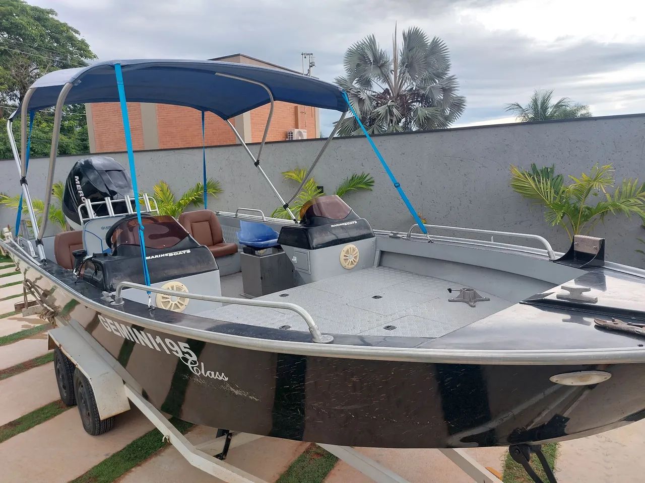 Lancha Gemini 195 Class - 4.05m - Pronta para aventuras! - Foto 7