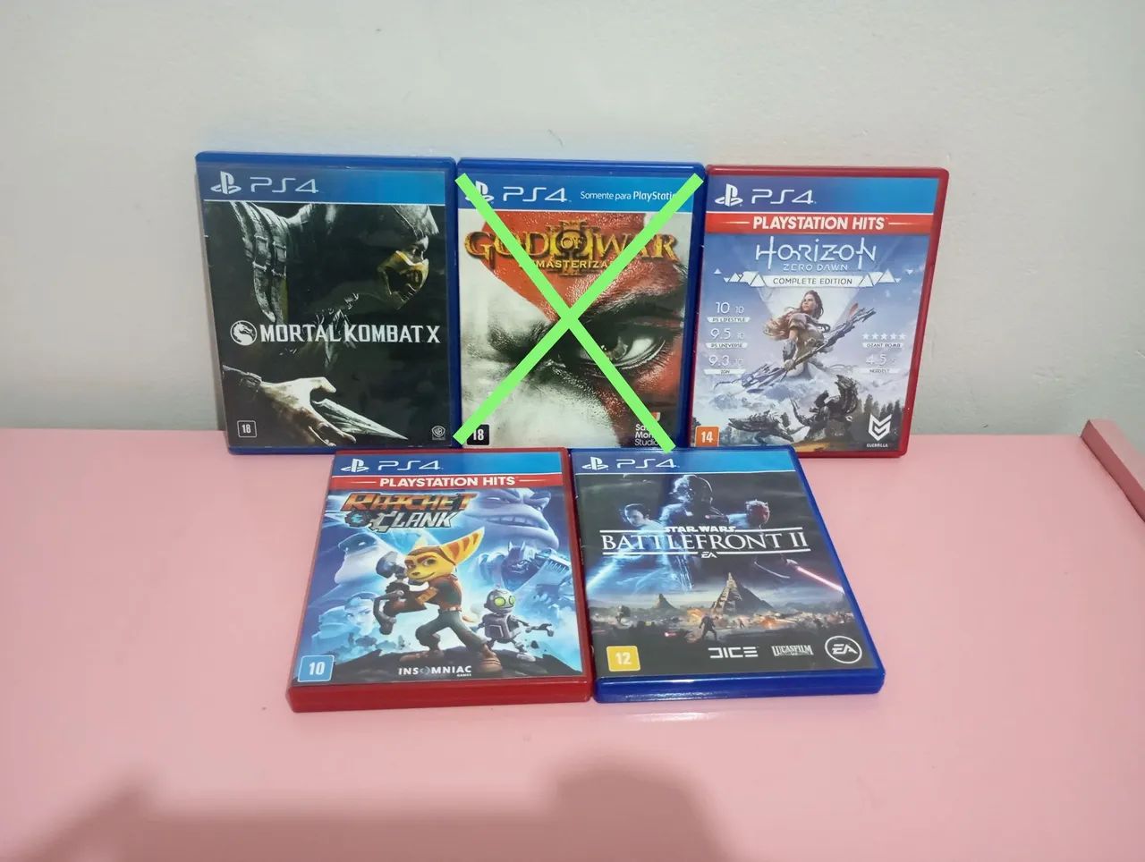 Jogos para ps4 - R$ 50 cada