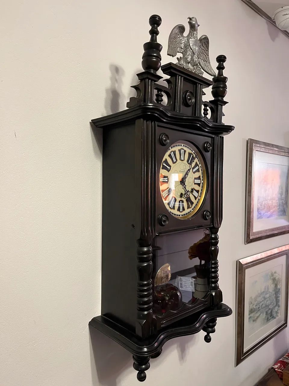 Relógio de Parede antigo semi carrilhão 
