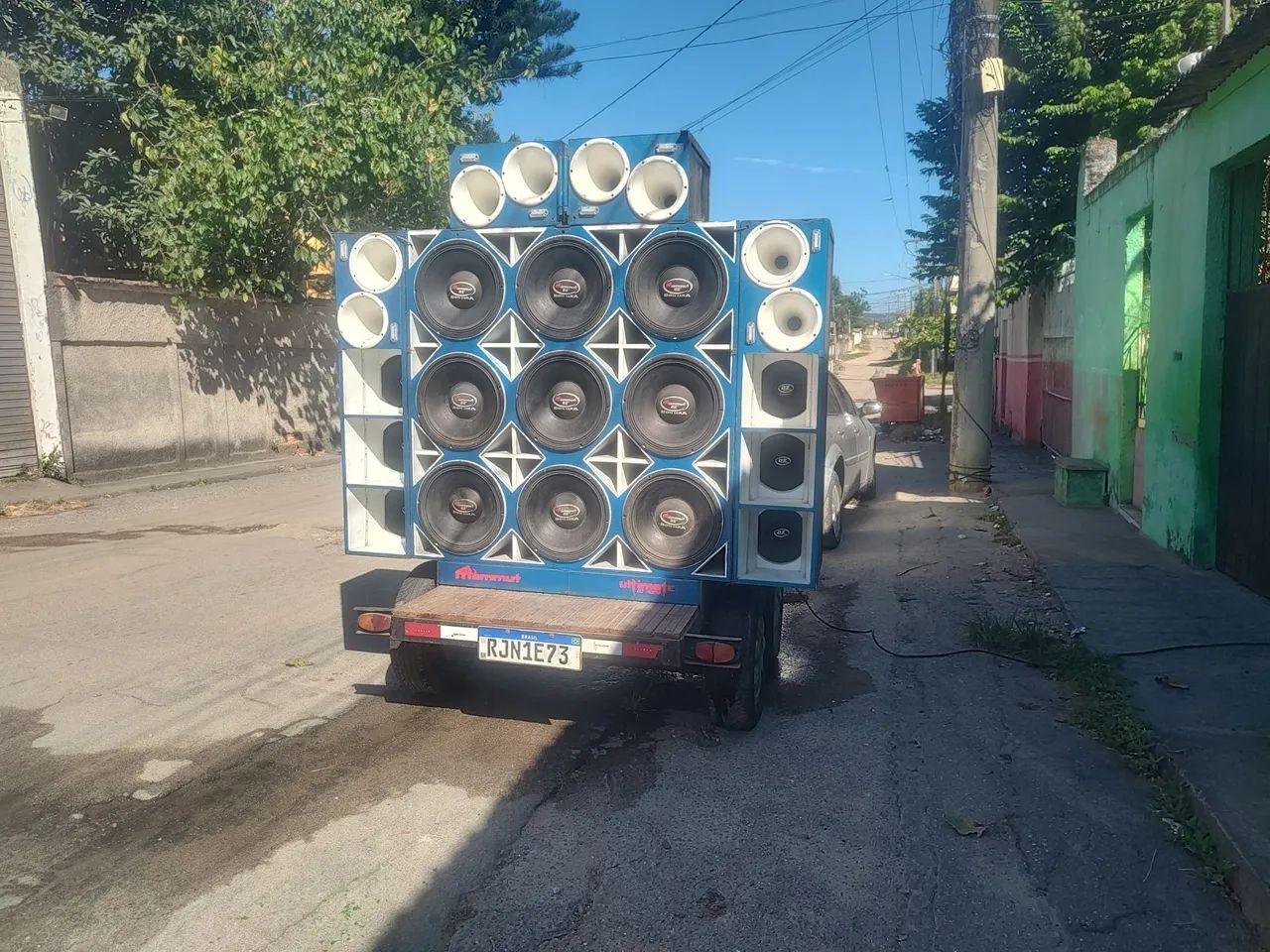 Carretinha de som