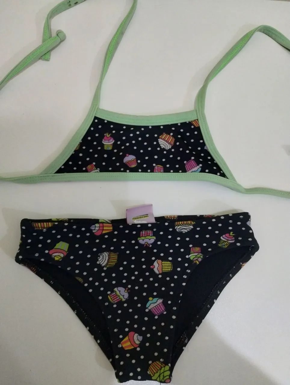 Kit 4 biquínis infantil, tamanhos 1 e 2 , P e G - Foto 4