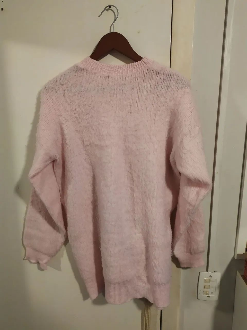 Blusa de lã rosa - Foto 3