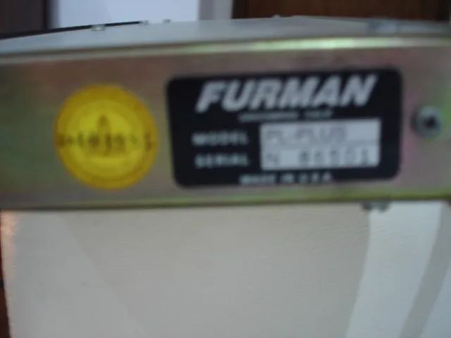 FURMAN PL-PLUS POWER CONDITIONER C/LIGHT PARA STUDIO 110v - MADE IN USA - Foto 4