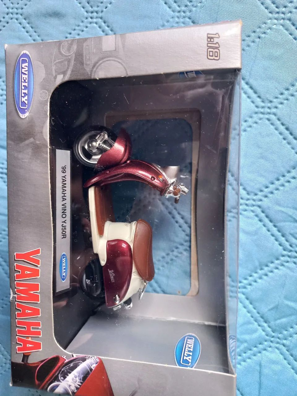 Motos Welly Yamaha Escala 1:18 - Foto 4