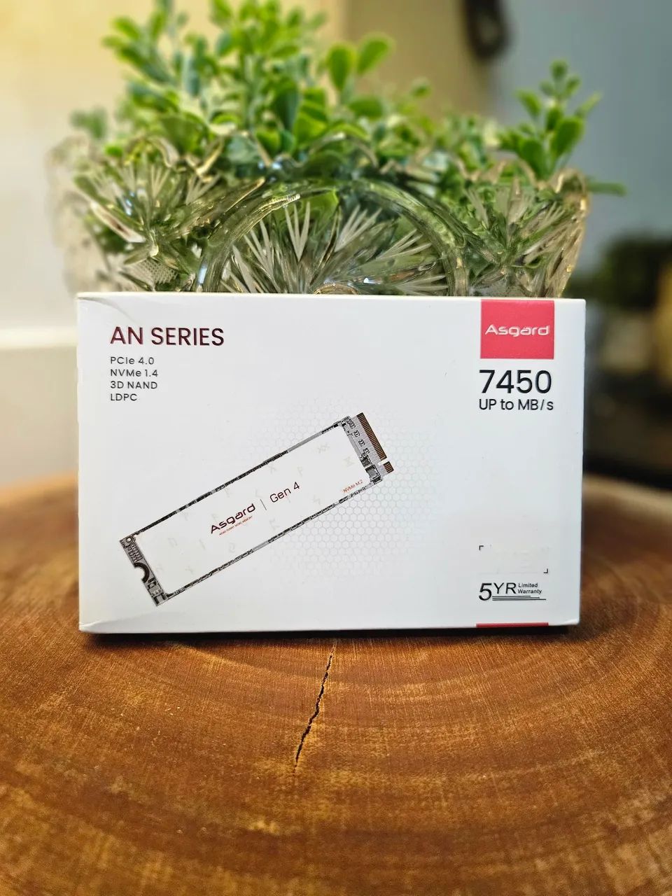 Ssd M.2 Nvme 1TB Asgard Gen 4 7000 MB/s