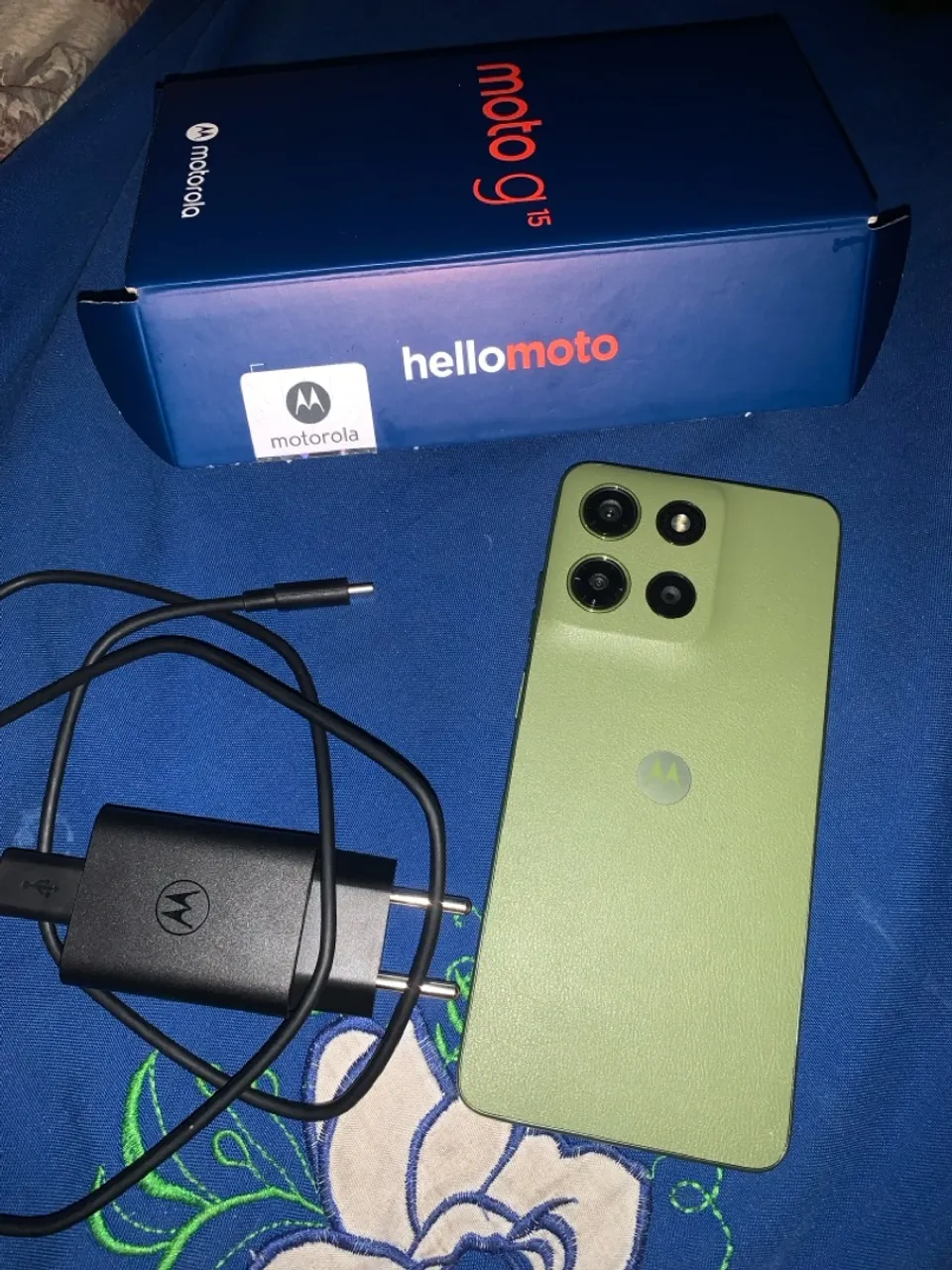 Moto G15 256g na caixa