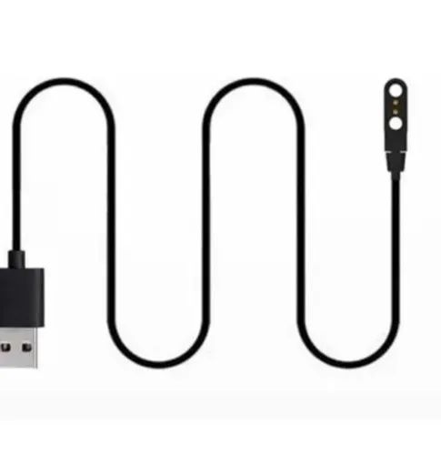 Cabo Carregador Para Relogio Smartwatch Magnético 2 Pinos P70 / P80 - Foto 2
