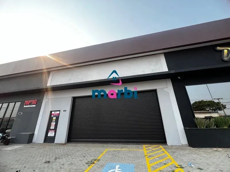 Salão comercial para locação na Rua das Figueiras, Jardim São Paulo em Americana-SP.