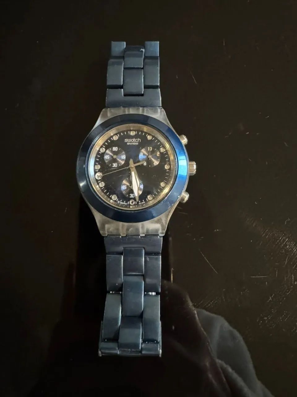 Relógio SWATCH Irony Diaphane Azul