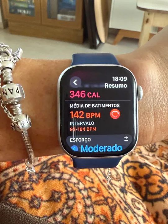 Apple Watch Series 10 42mm Prata! 2 meses de uso! - Foto 3