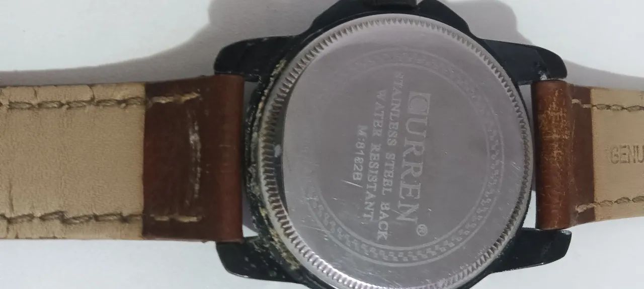 Relógio Curren Masculino com Pulseira de Couro - Foto 3