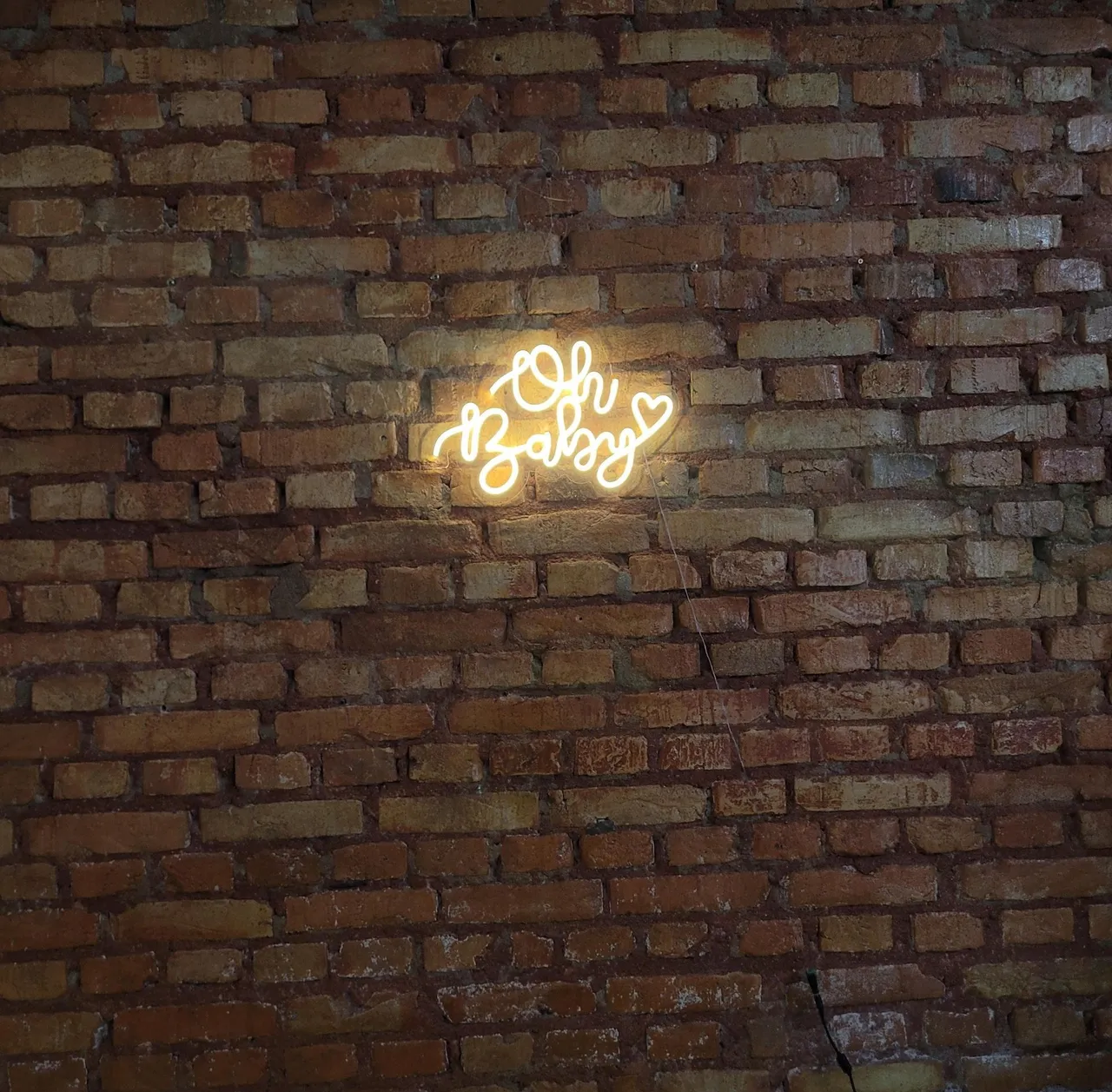 Neon Decorativo Oh Baby