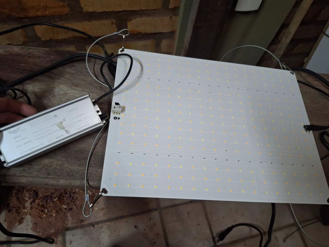 Painel LED 100W para cultivo