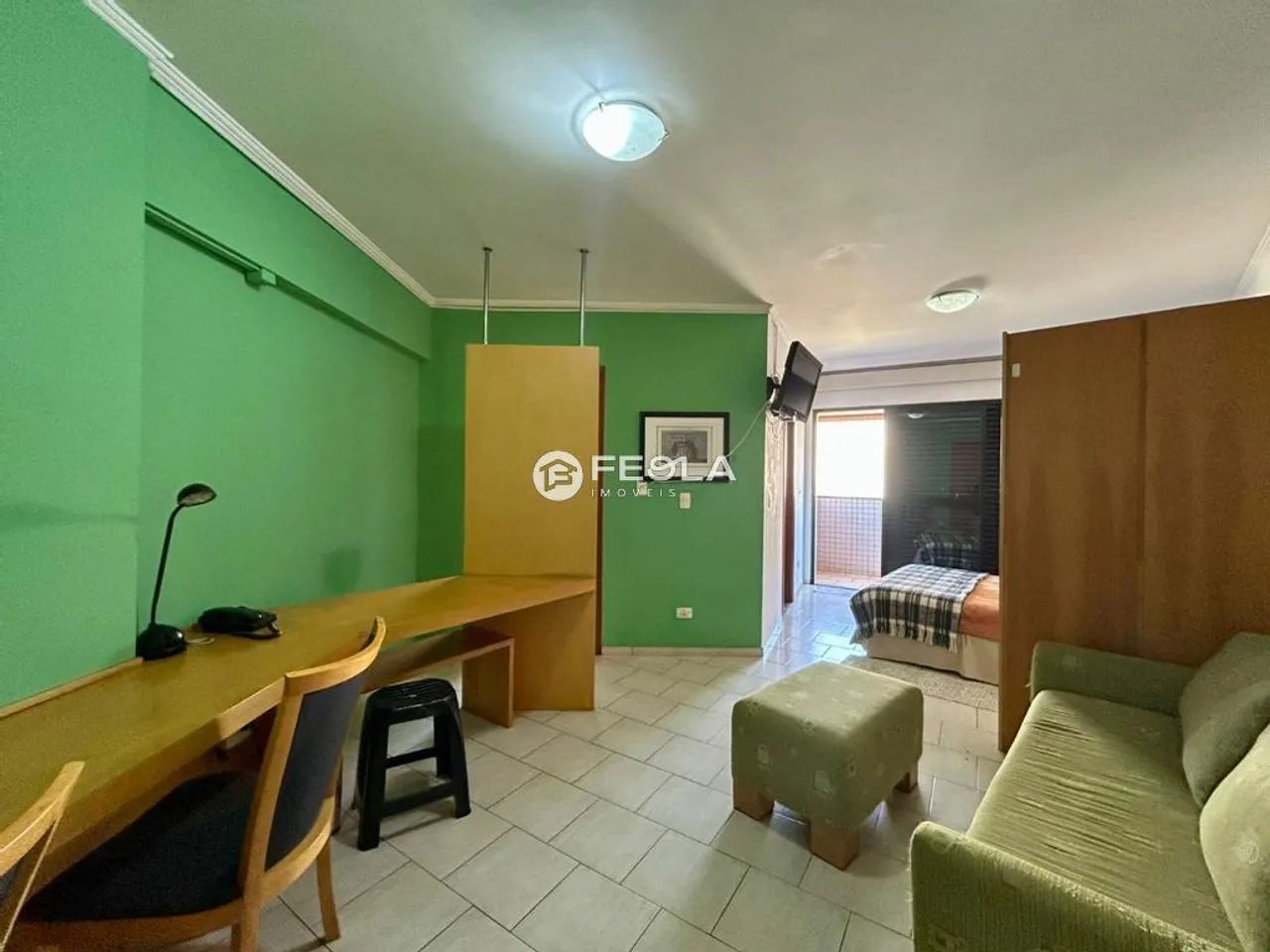 Apartamento para alugar em Americana, Santa Cruz, com 1 quarto, com 47 m², EDIFÍCIO RIEMA  - Foto 2