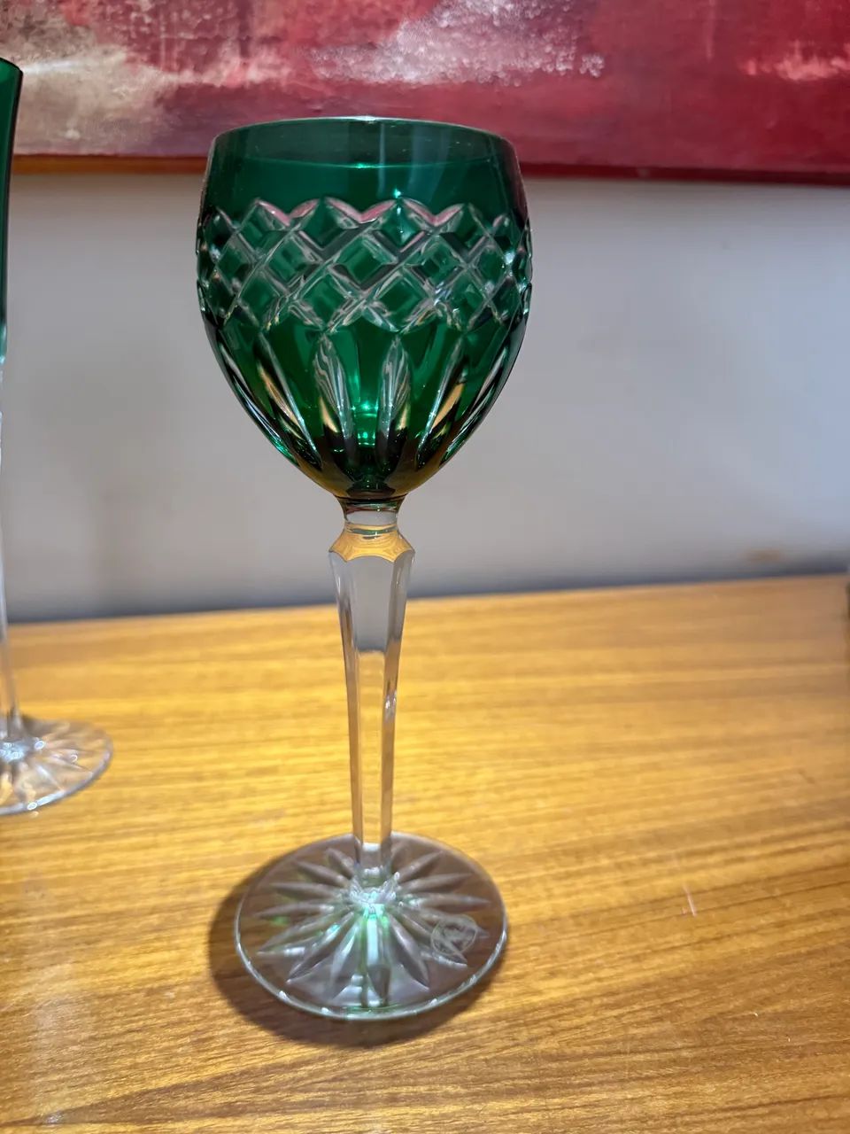 Taça de cristal 