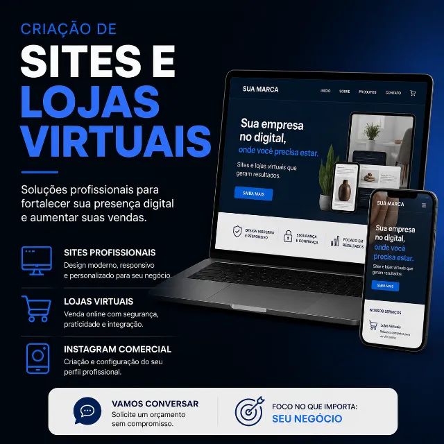 Desenvolvimento de sites profissionais 