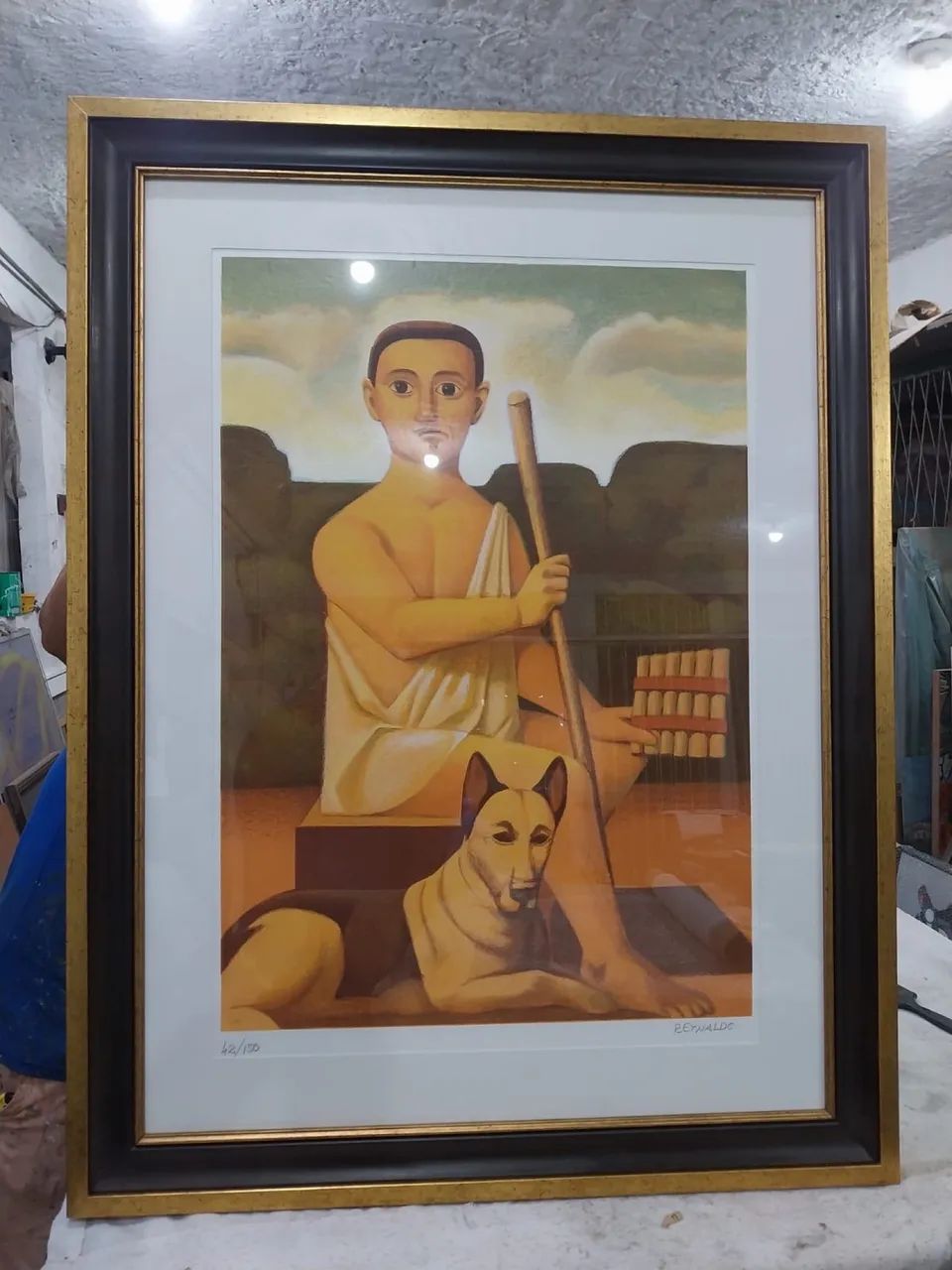 Reynaldo Fonseca gravura serigrafia 