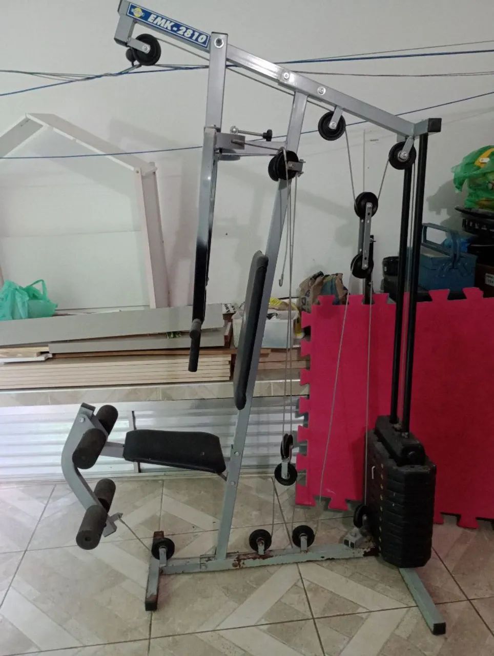 Equipamento musculação 
