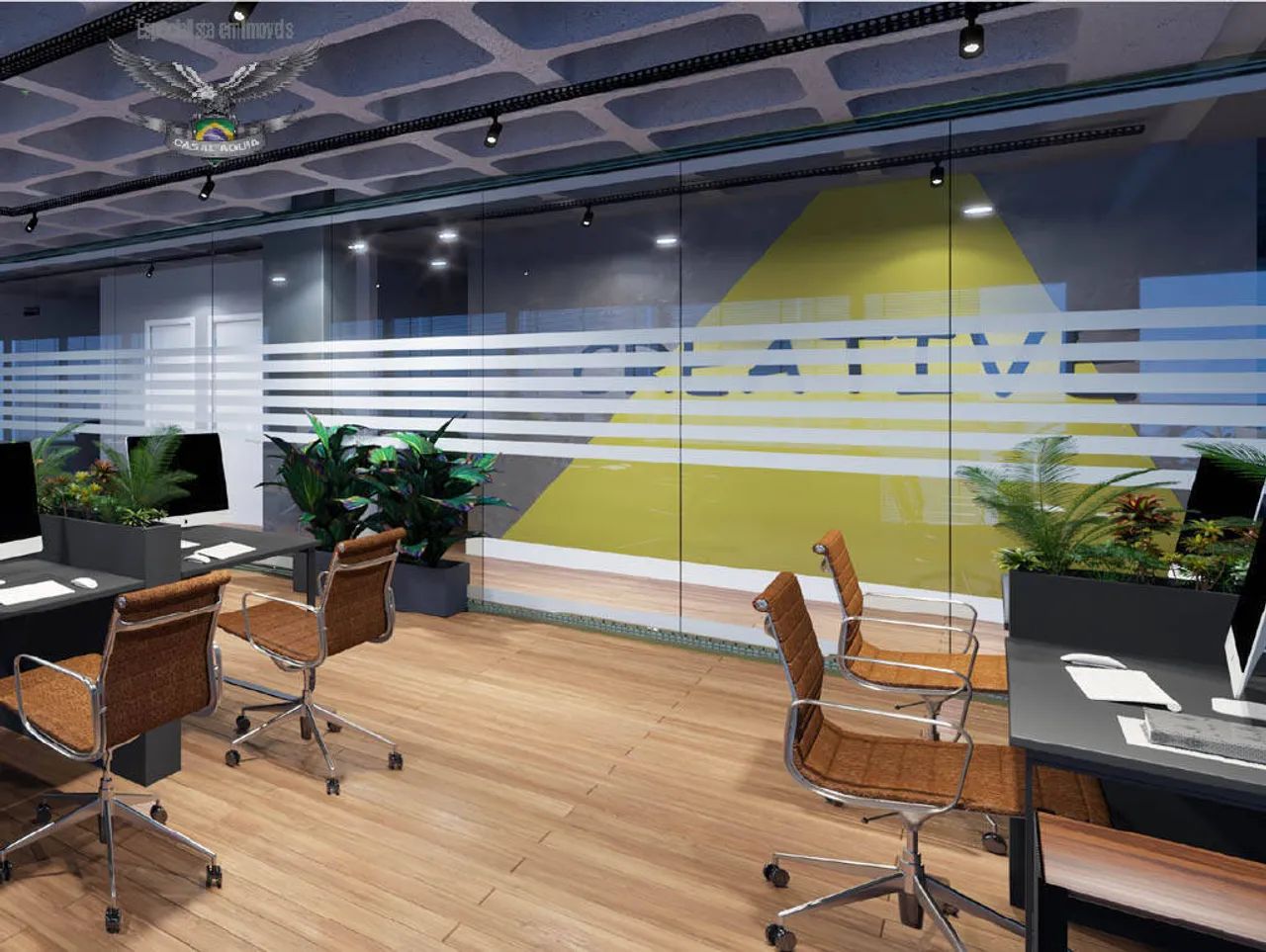 ALUGO SALA COMERCIAL DE 52m2 EDIFICIO ARYA TOWER - Foto 4