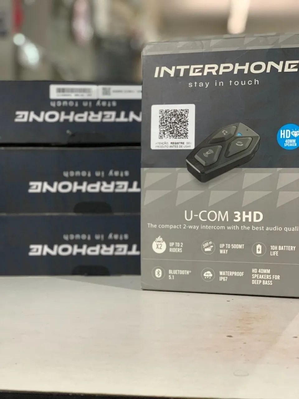 Interphone U-COM 3HD - Intercomunicador Moto - Foto 2