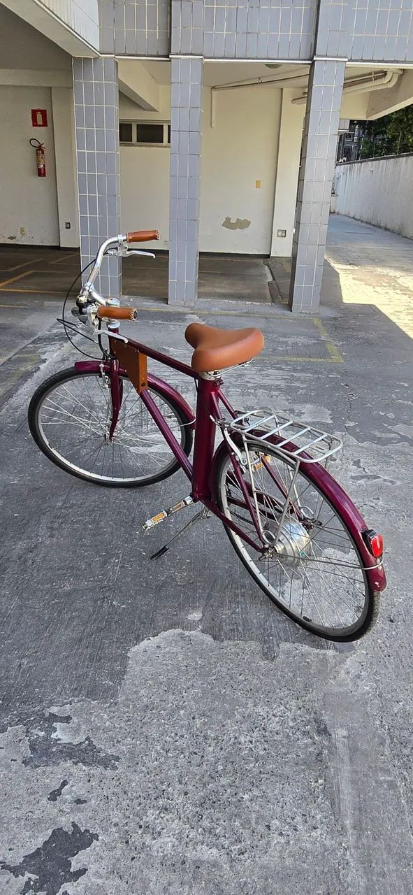 Bike Elétrica Retrô Vela  - Foto 4