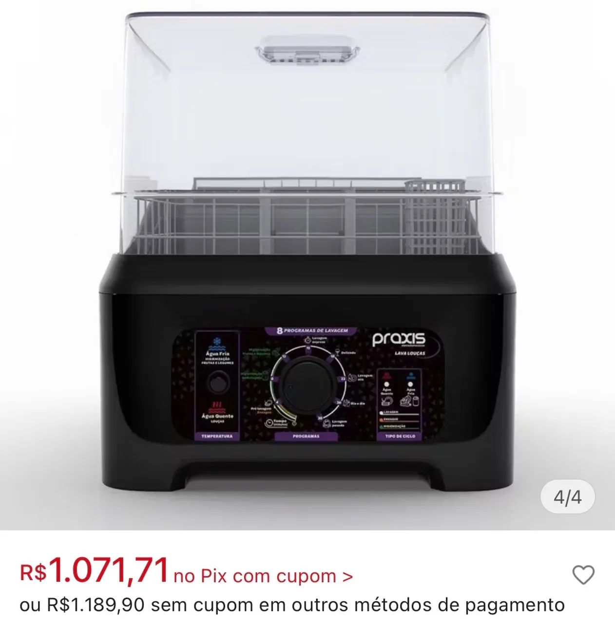 Lava louça automática 