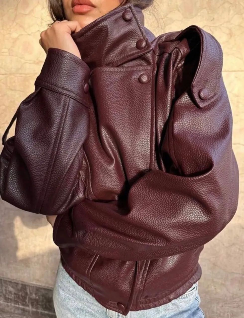 Jaqueta Oversize TAM G (nunca usada)
