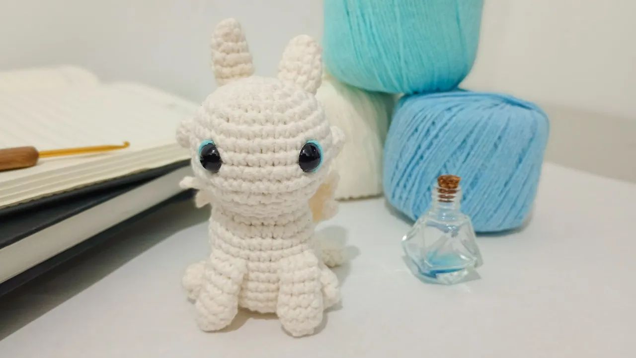 Amigurumi Banguela e Fúria da Luz - Foto 5