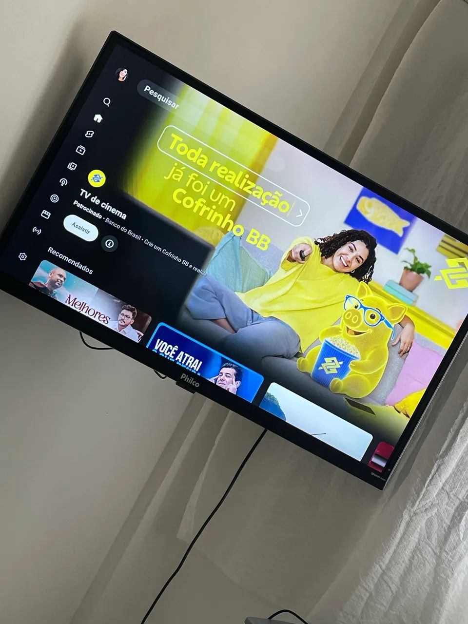 Vendo Tv Smart, 32 polegadas funcionando perfeitamente.  - Foto 4