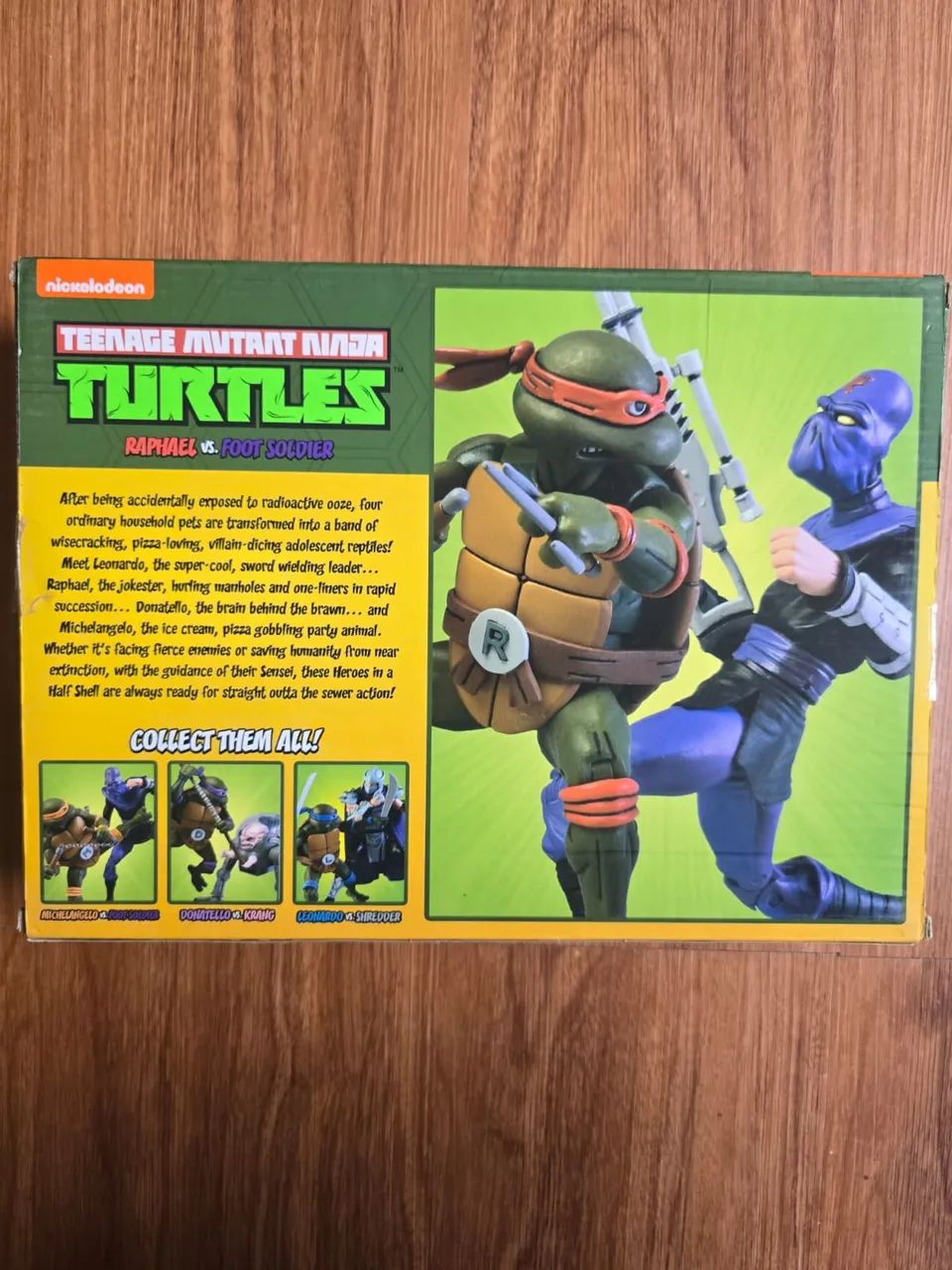 Raphael Vs Foot Soldier Neca Original  - Foto 2