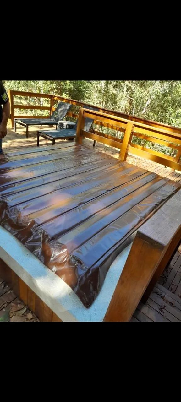 Capa Protetora Para Spa E Jacuzzi De Enrolar Sob Medida - Foto 2