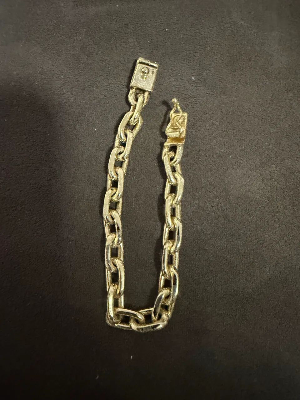 Pulseira Banhada a Ouro 8MM
