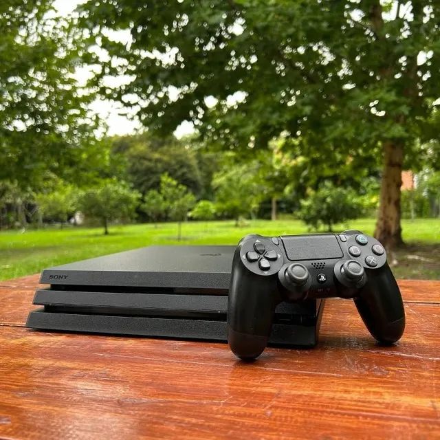 PS4 Pro 1TB Completo Na Caixa Com Jogo e Controle Original - Foto 4