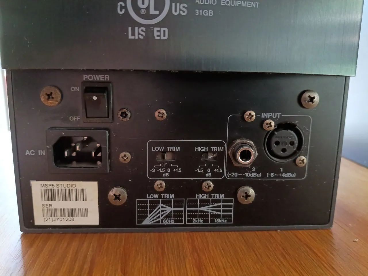 Par de Monitores Yamaha MSP5 Studio  - Foto 3