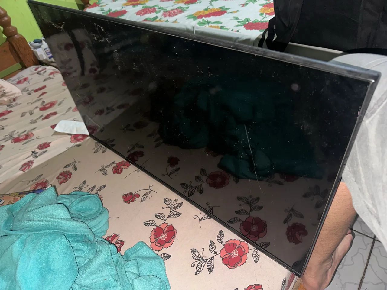 TV LED para retirada de peças ou conserto - Foto 2