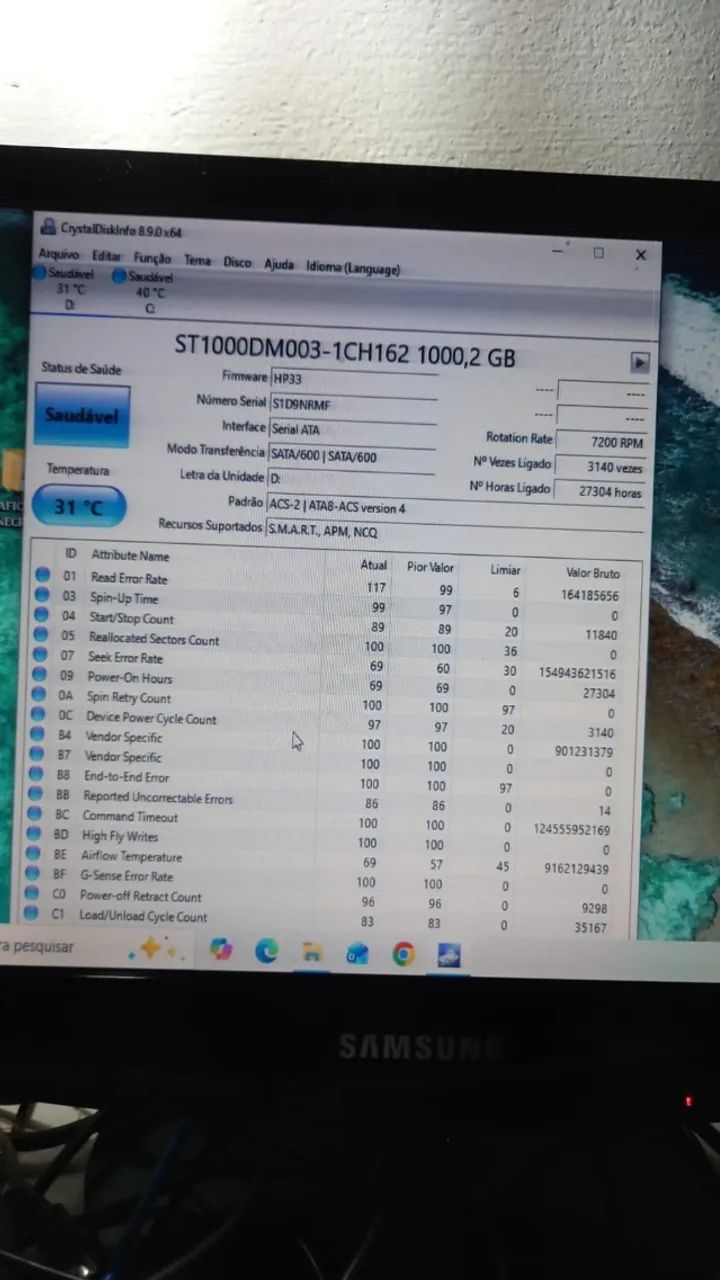 HD 1 tb SEAGATE BARRACUDA DESKTOP - 037 - Foto 5
