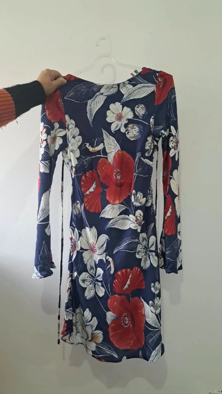 Vestido Floral FARM 100% algodão 