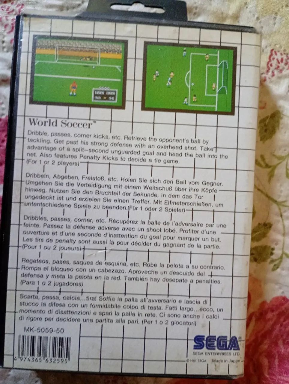 wolrd soccer master system  - Foto 2