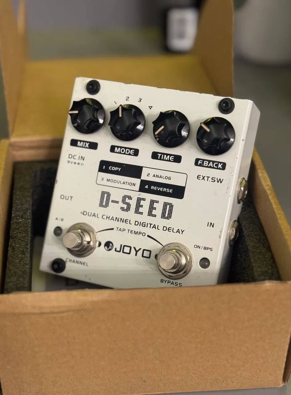 Pedal delay D-Seed da Joyo - Foto 2