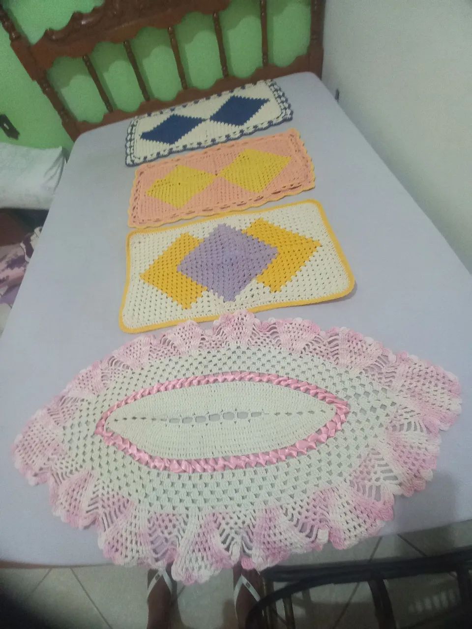 Kit de tapetes de croche