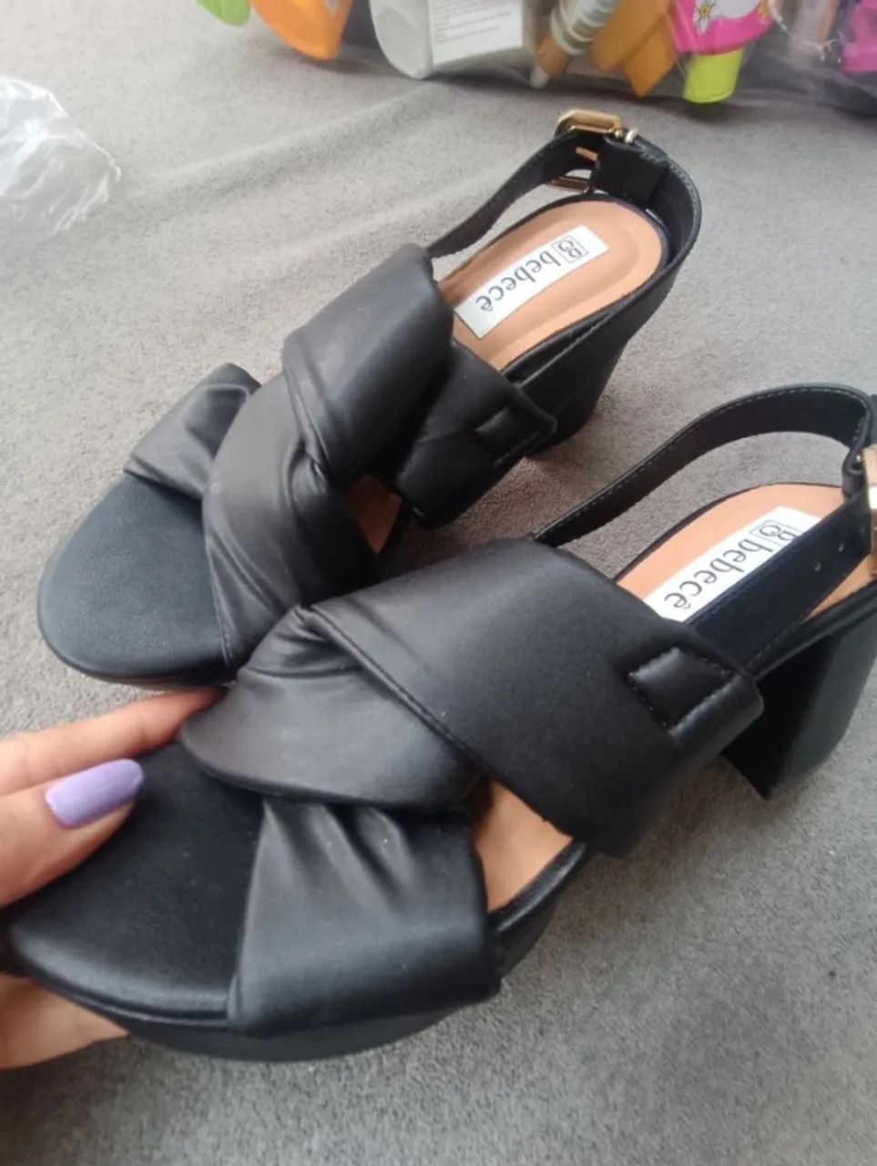 sandalia bebece nova n34