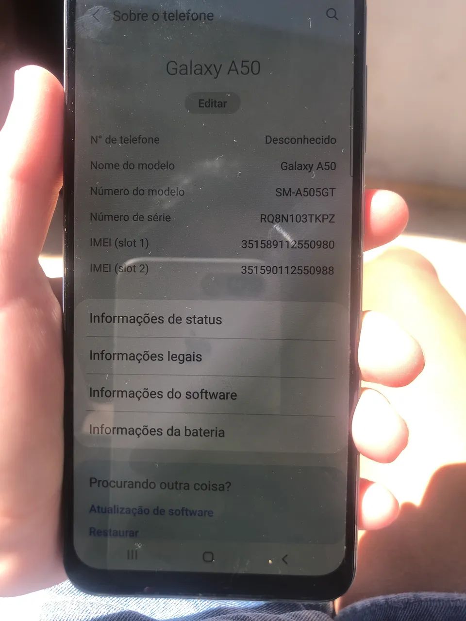 Celular Samsung A50