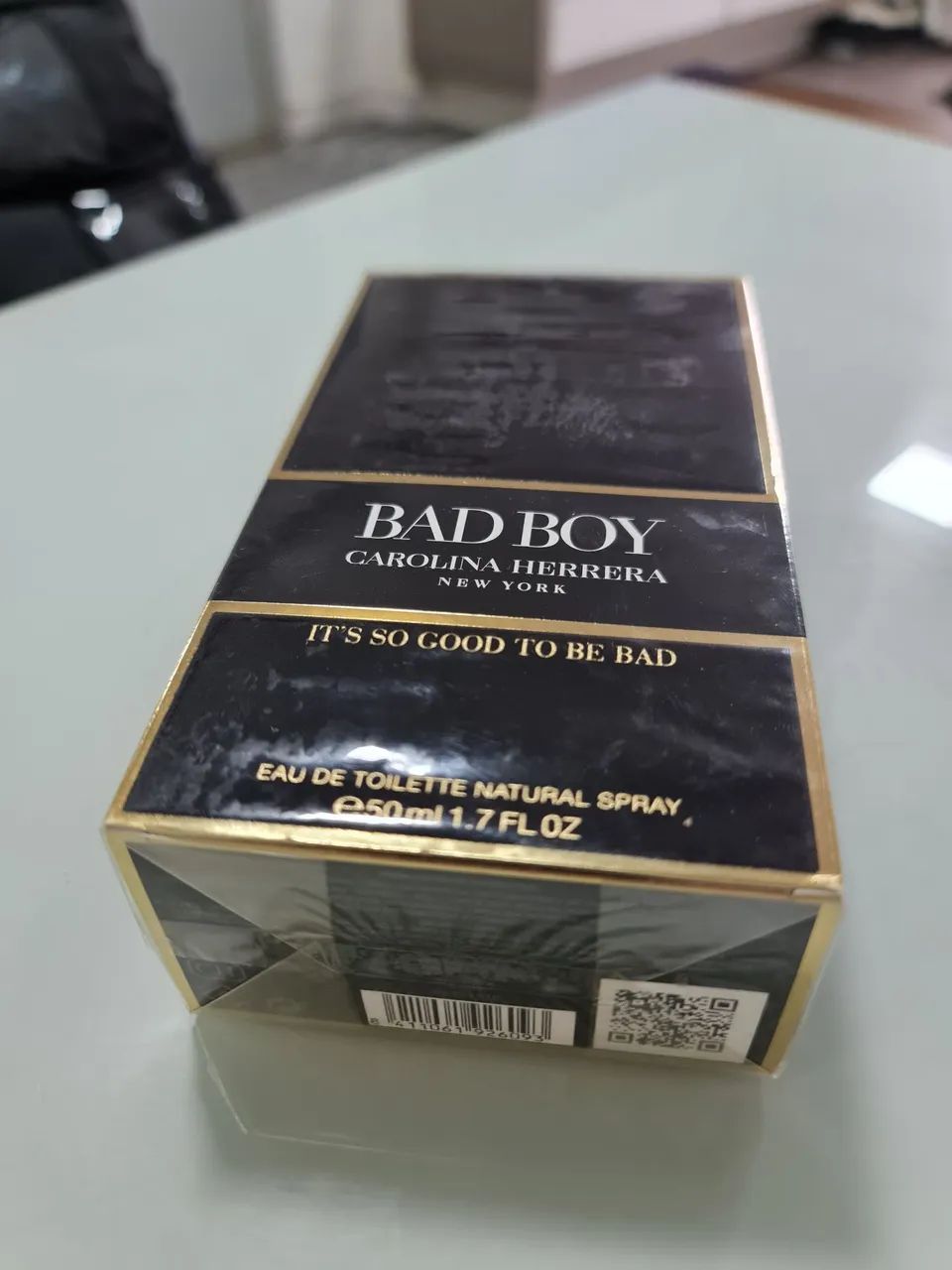 Perfume Bad Boy Carolina Herrera Original 50ml Lacrado - Foto 3