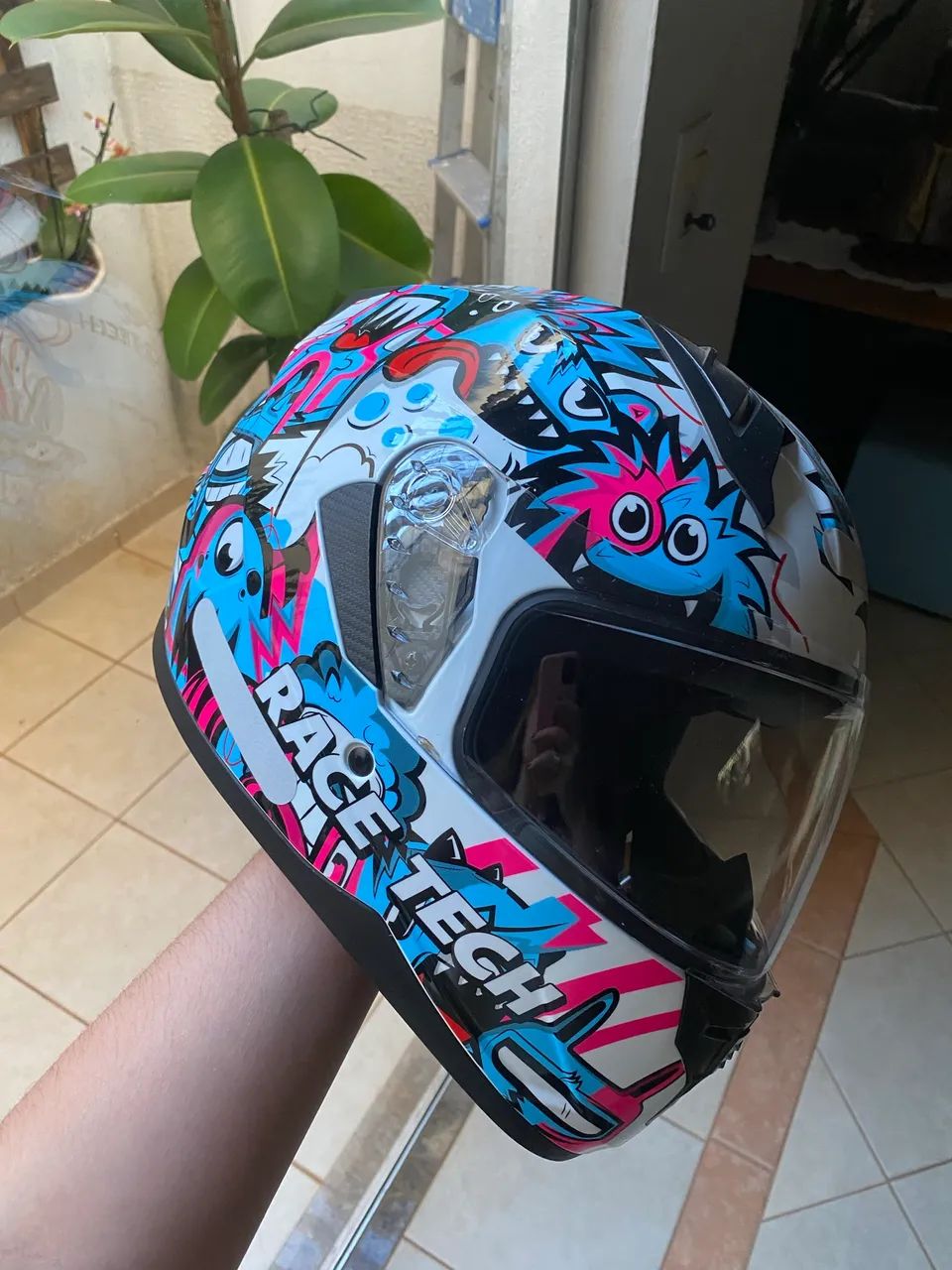 Capacete Race Tech - Foto 3